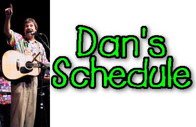 Dan Crow's Kids Music Concert Schedule